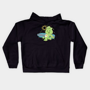 Care Bear With Surfboard Kids Hoodie